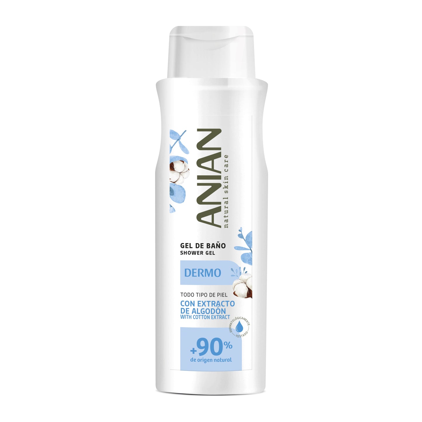 ANIAN - SHOWER GEL DERMO WITH COTTON EXTRACT 750ML