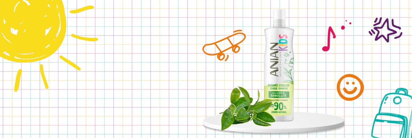 ANIAN - SCHOOL SHAMPOO WITH TEA TREE OIL 400ML