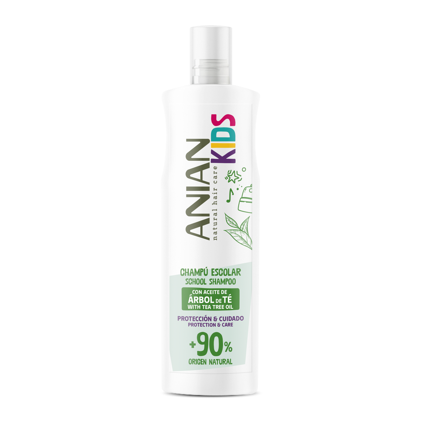 ANIAN - SCHOOL SHAMPOO WITH TEA TREE OIL 400ML