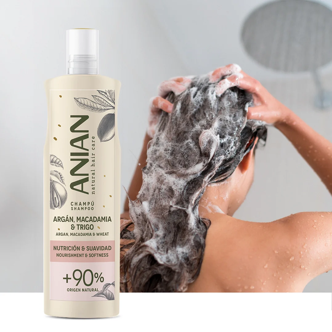 ANIAN - SHAMPOO MACADAMIA, ARGAN & WHEAT 400ML