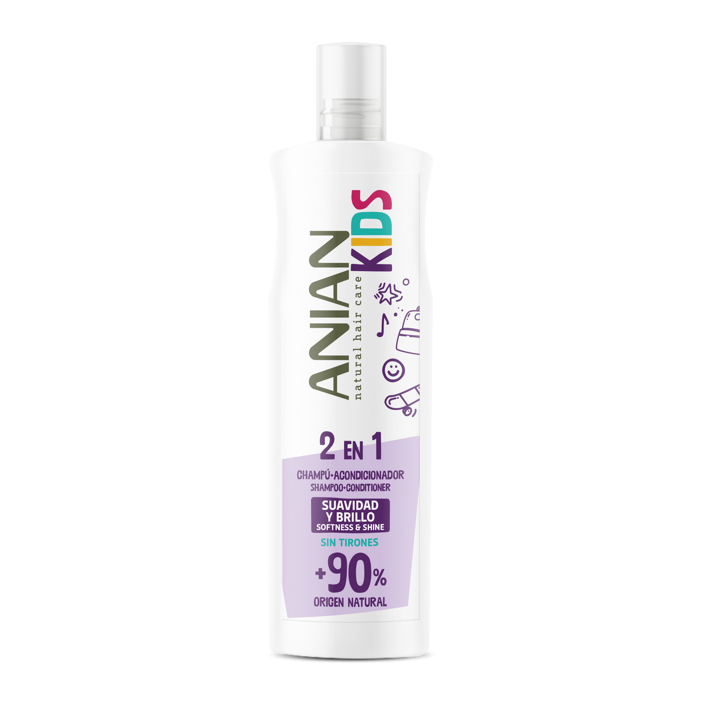 ANIAN - SHAMPOO - CONDITIONER 2 IN 1 KIDS 400ML
