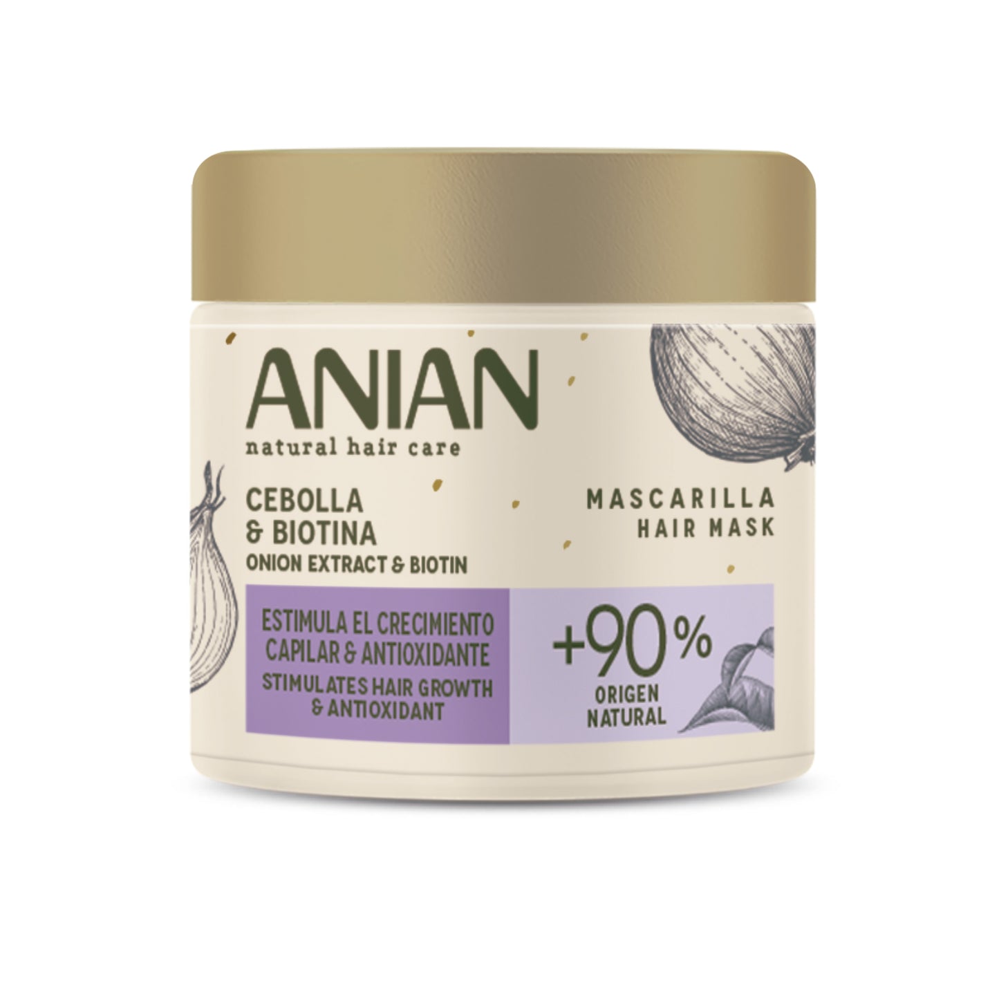 ANIAN - HAIR MASK ONION EXTRACT & BIONTIN 350ML
