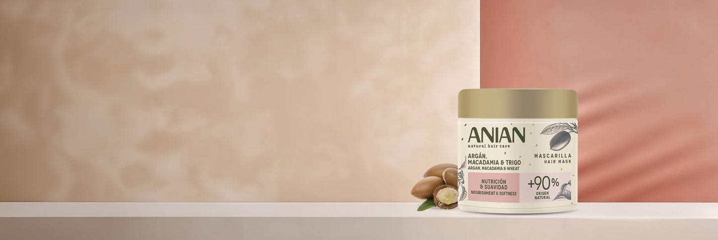 ANIAN - HAIR MASK ARGAN, MACADAMIA & WHEAT 350ML