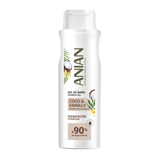 ANIAN - SHOWER GEL COCONUT MILK & VANILLA 750ML