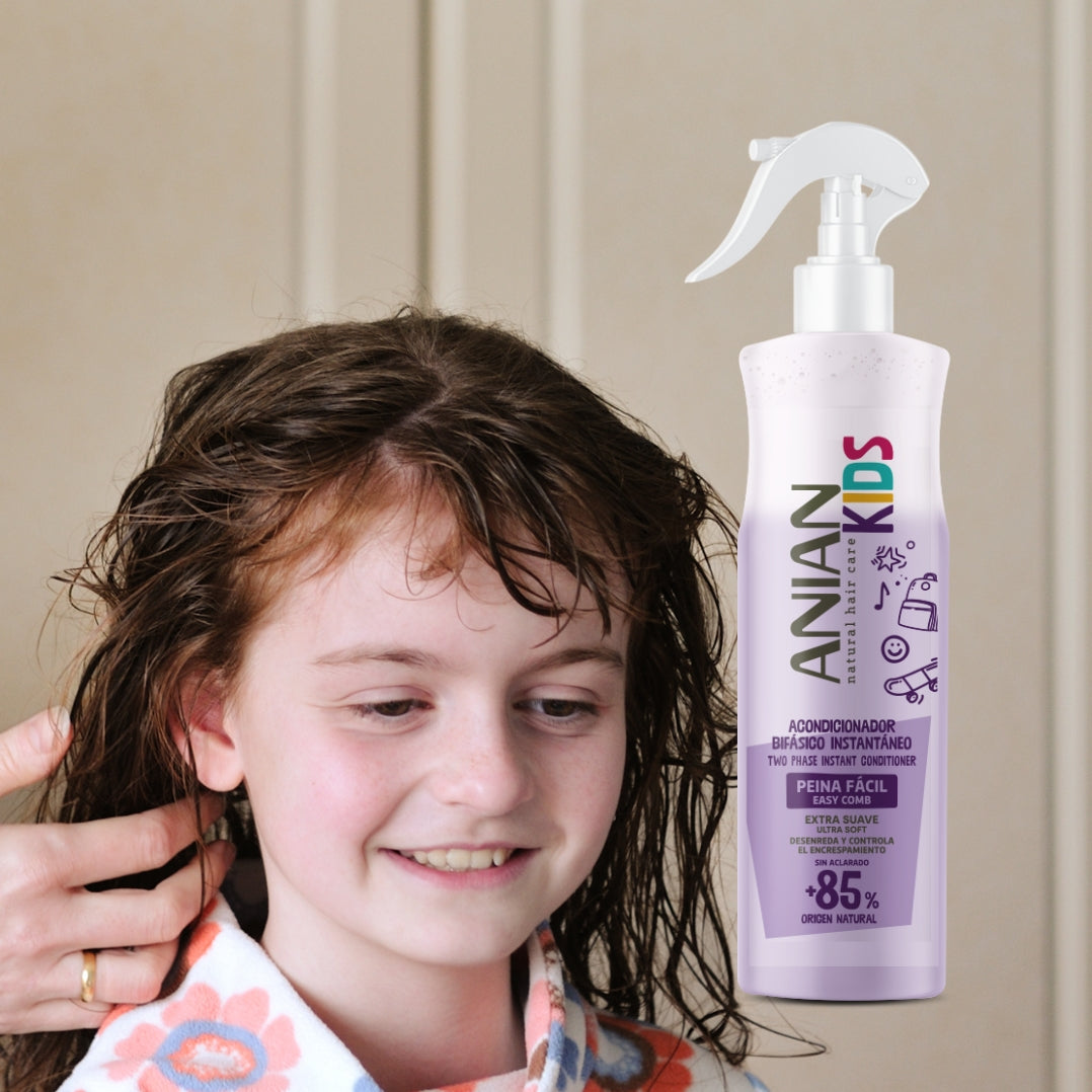 ANIAN - TWO PHASE INSTANT CONDITIONER EASY COMBS KIDS 400ML