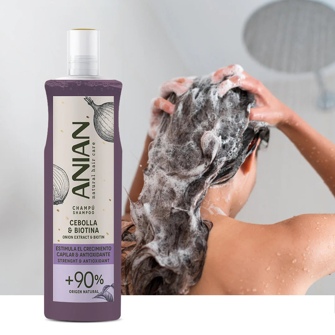 ANIAN - SHAMPOO ONION EXTRACT & BIOTIN 400ML