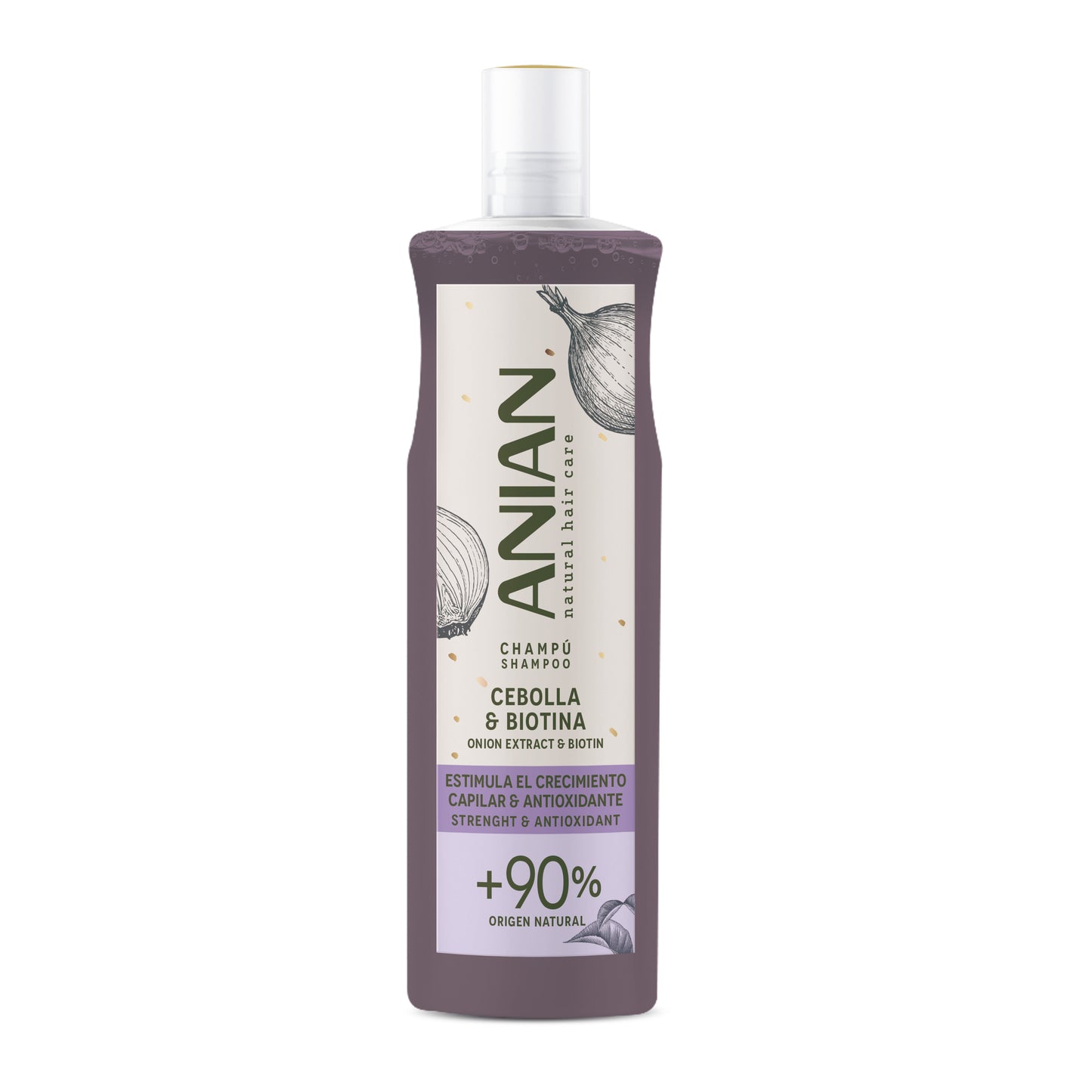 ANIAN - SHAMPOO ONION EXTRACT & BIOTIN 400ML