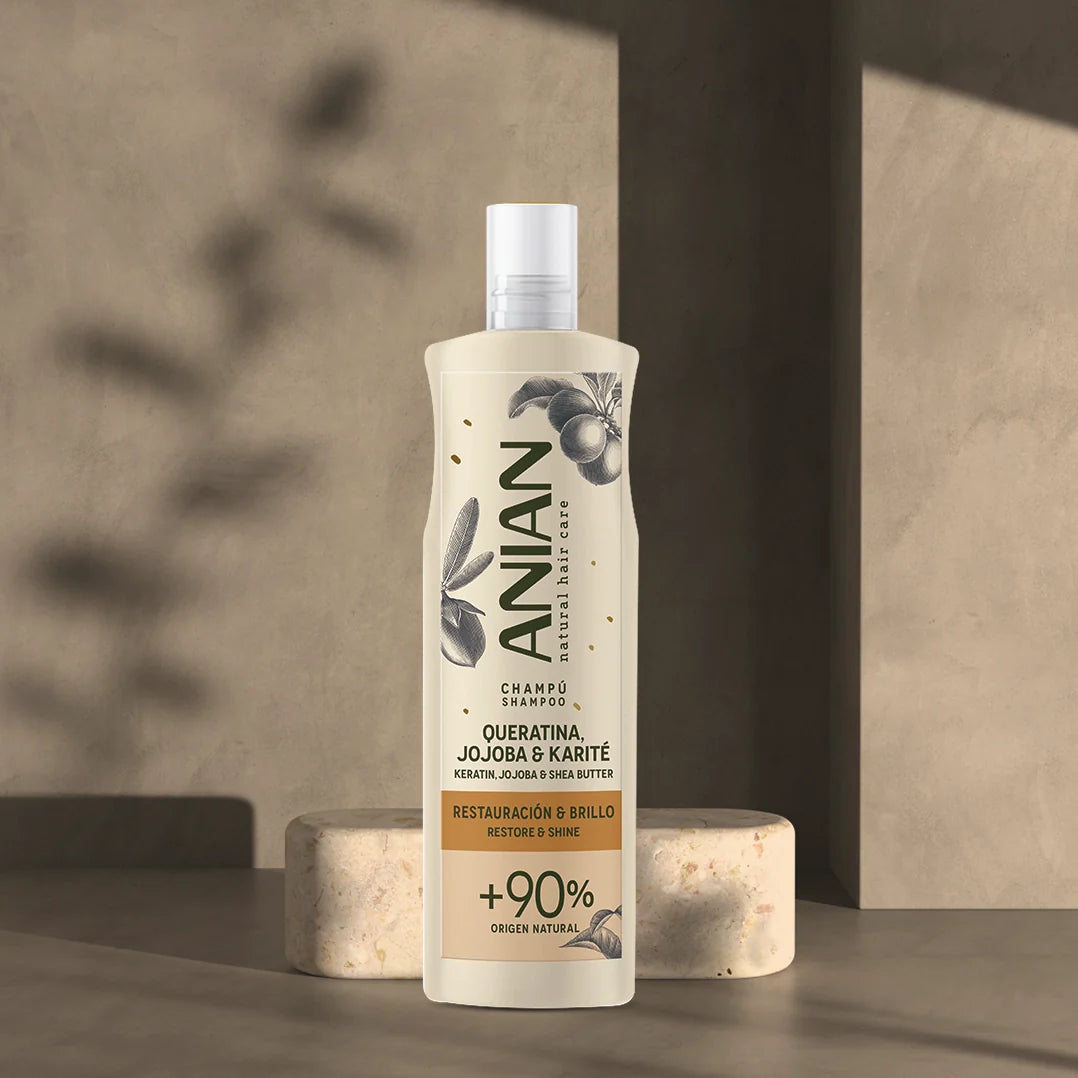 ANIAN -  SHAMPOO KERATINA, JOJOBA & SHIA BUTTER 400ML