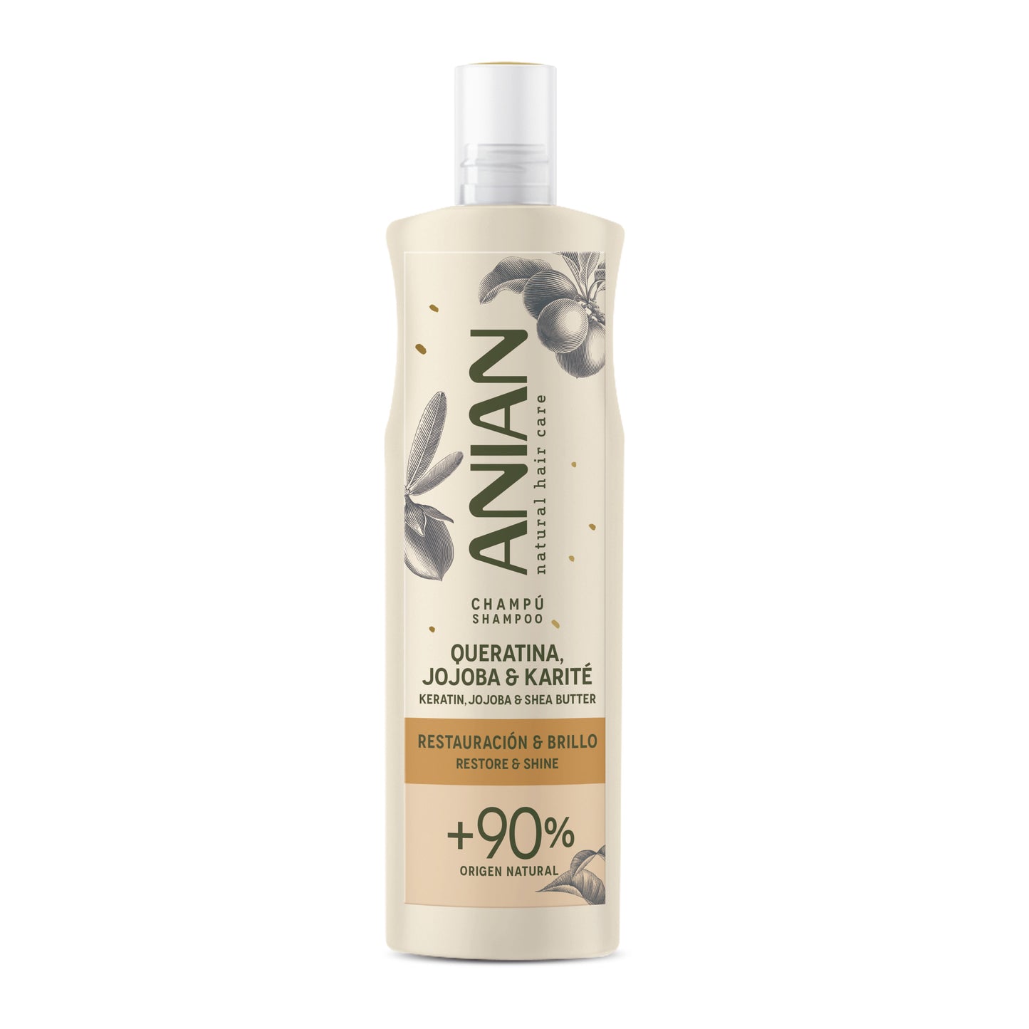 ANIAN -  SHAMPOO KERATINA, JOJOBA & SHIA BUTTER 400ML