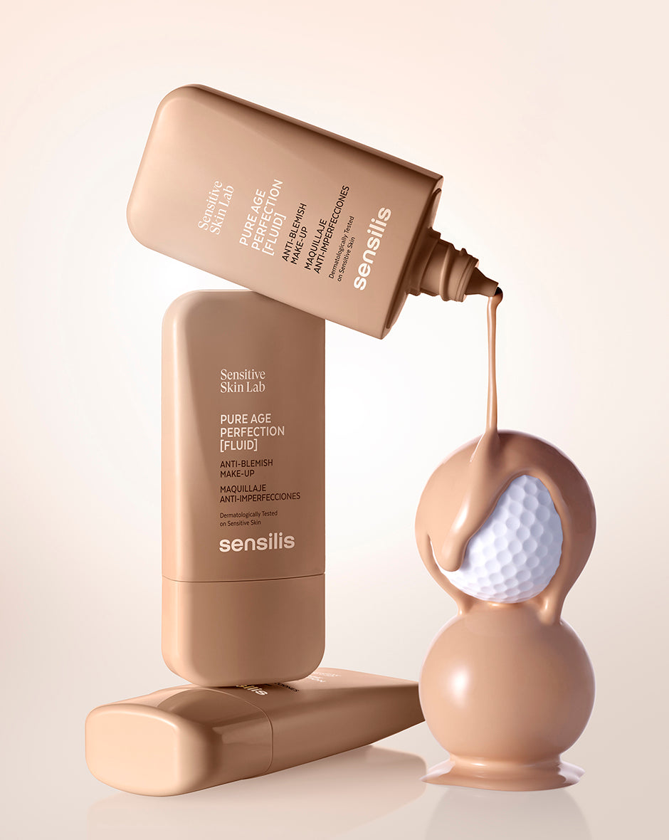 SENSILIS - Pure age perfection [Fluid] (Peche Rose) 30ml.